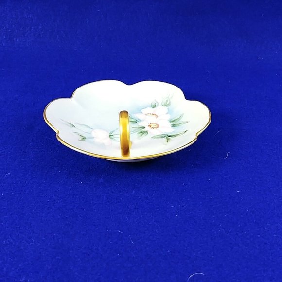Candy Trinket Dish Hand Painted Artisan Signed 1958 Zeh Scherzer Bavaria - Picture 6 of 9